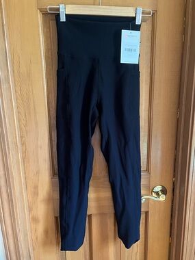 Born Primitive Black limitless Ribbed Leggings with Pockets